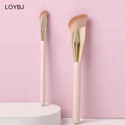 Oblique Foundation Brush - Beauty Bae