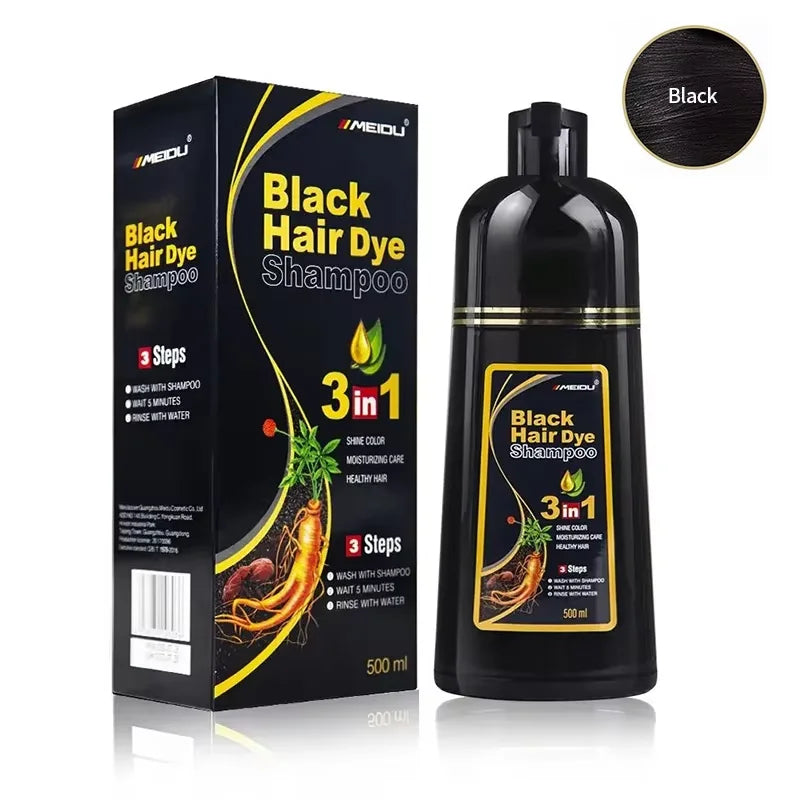 Herbal 3-in-1 Black Hair Dye