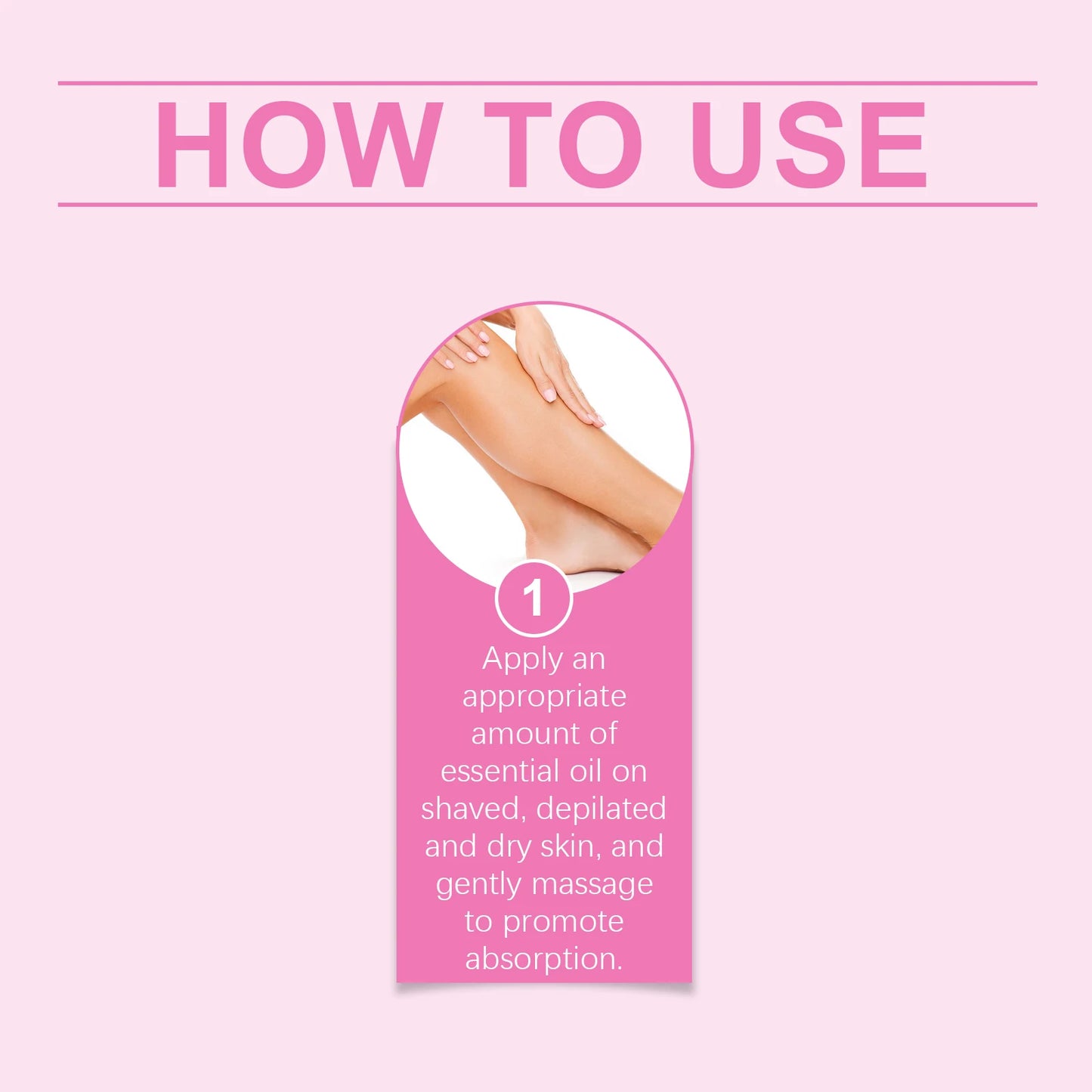 Strawberry Vanilla After Shave Oil For Women For Smooth Skin Prevents Ingrown Hairs And Dryness by Beauty Bae