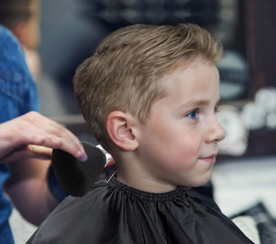 Black Polyester Salon Cape