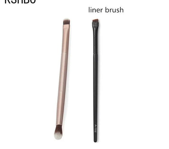 Nylon Angled Brow Brush 2pc