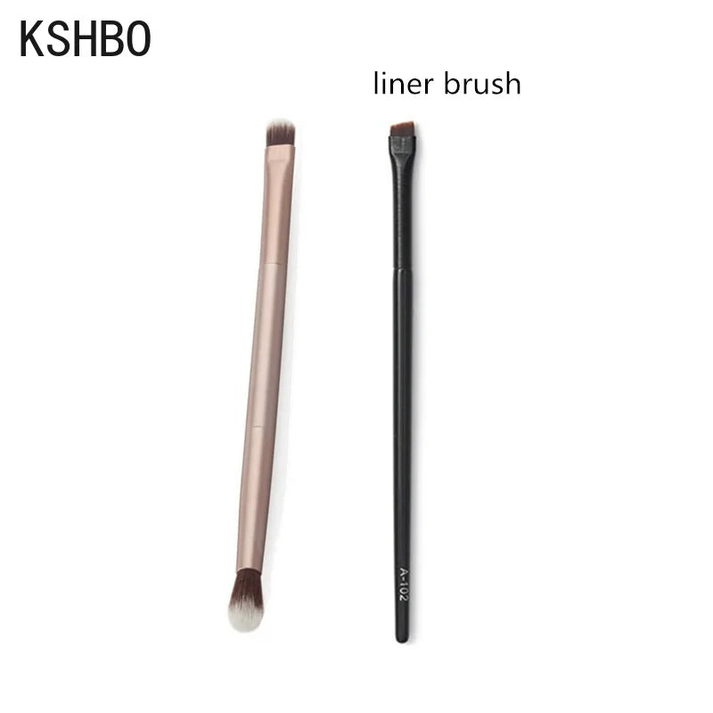 Nylon Angled Brow Brush 2pc