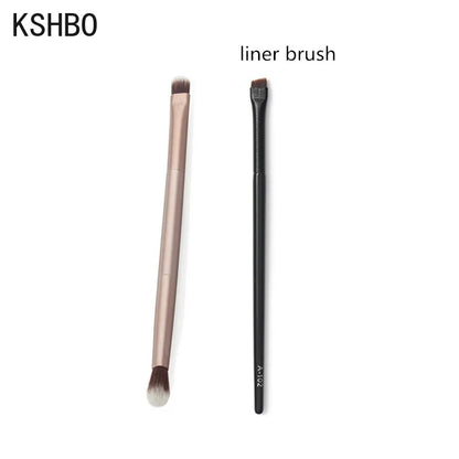 Nylon Angled Brow Brush 2pc - Beauty Bae