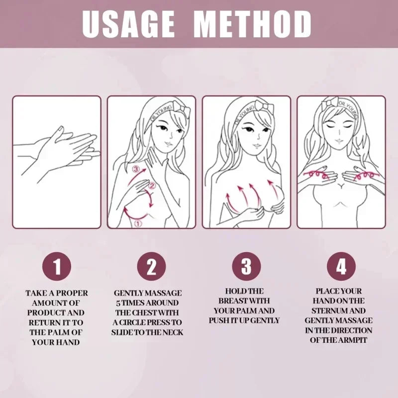 Natural Breast Lift Cream - Beauty Bae