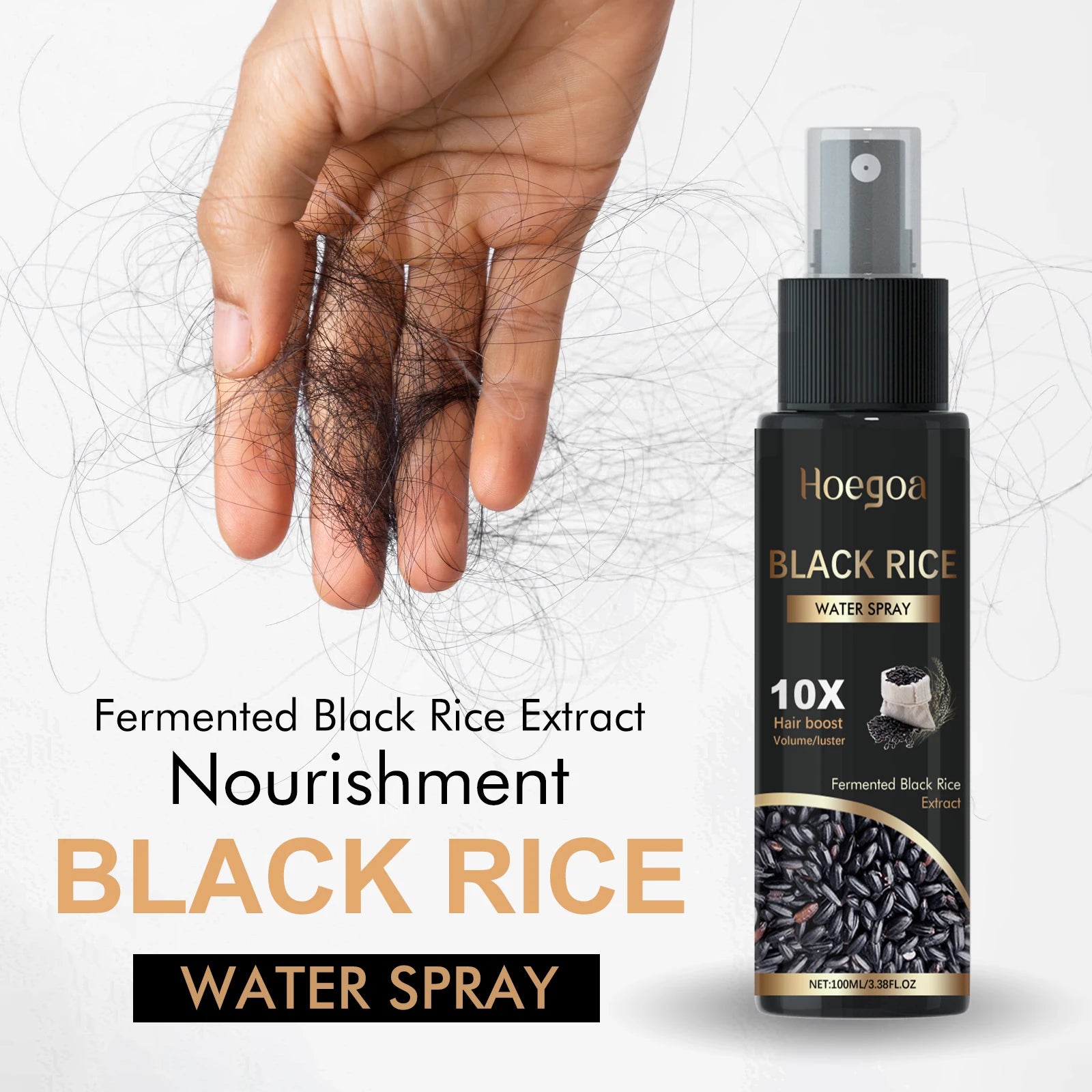 Black Rice Hair Strength Spray