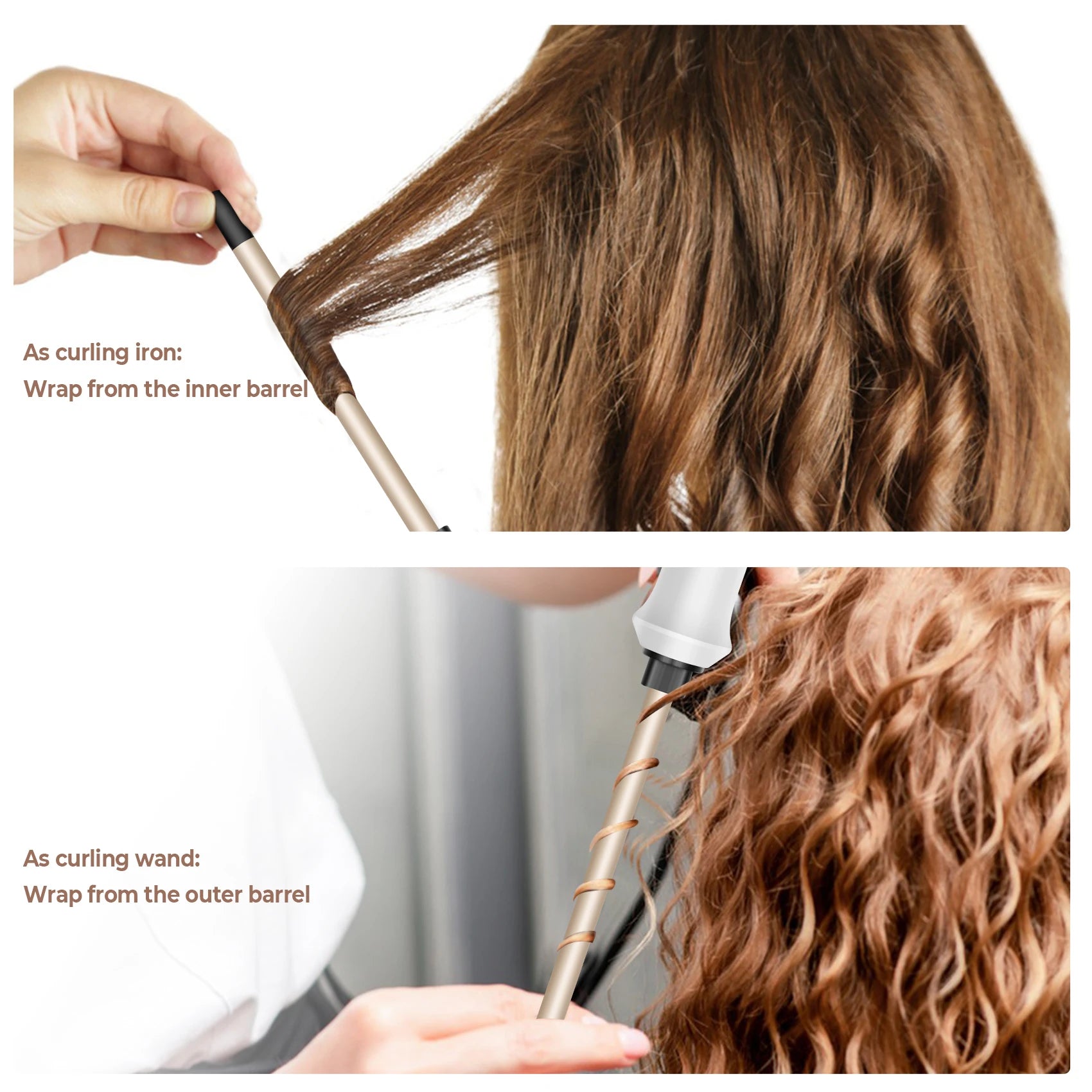 9mm Ceramic Curling Wand