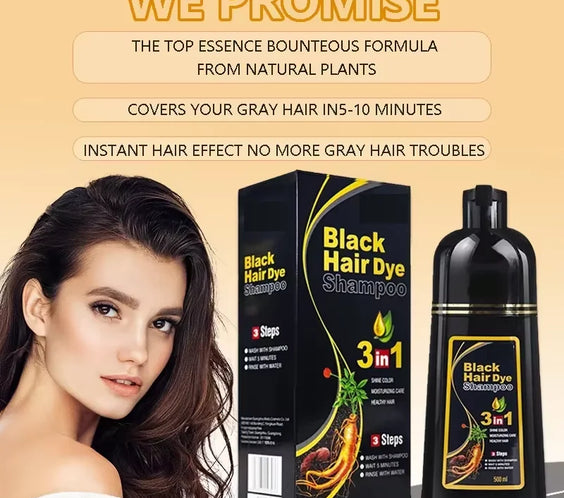 Herbal 3-in-1 Black Hair Dye