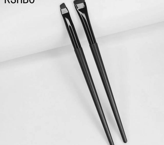 Nylon Angled Brow Brush 2pc