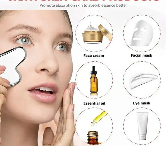 Stainless Steel Gua Sha Set