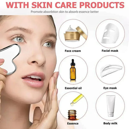 Stainless Steel Gua Sha Set - Beauty Bae
