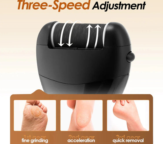 Silky Feet Pedicure Tool – Luxury Callus Remover & Spa-Grade Foot Care for Silky Smooth Skin.