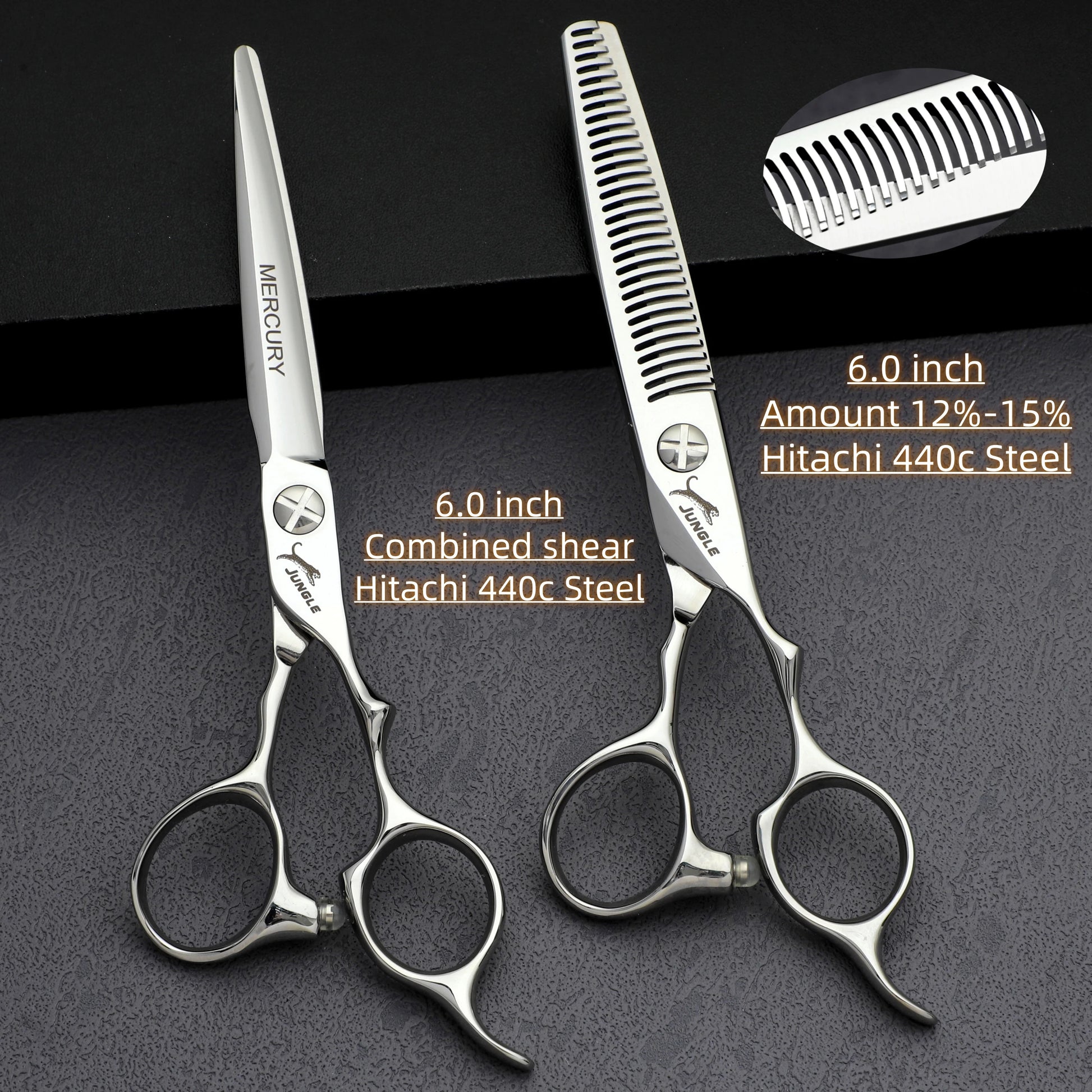 440C Hairdressing Scissors Set