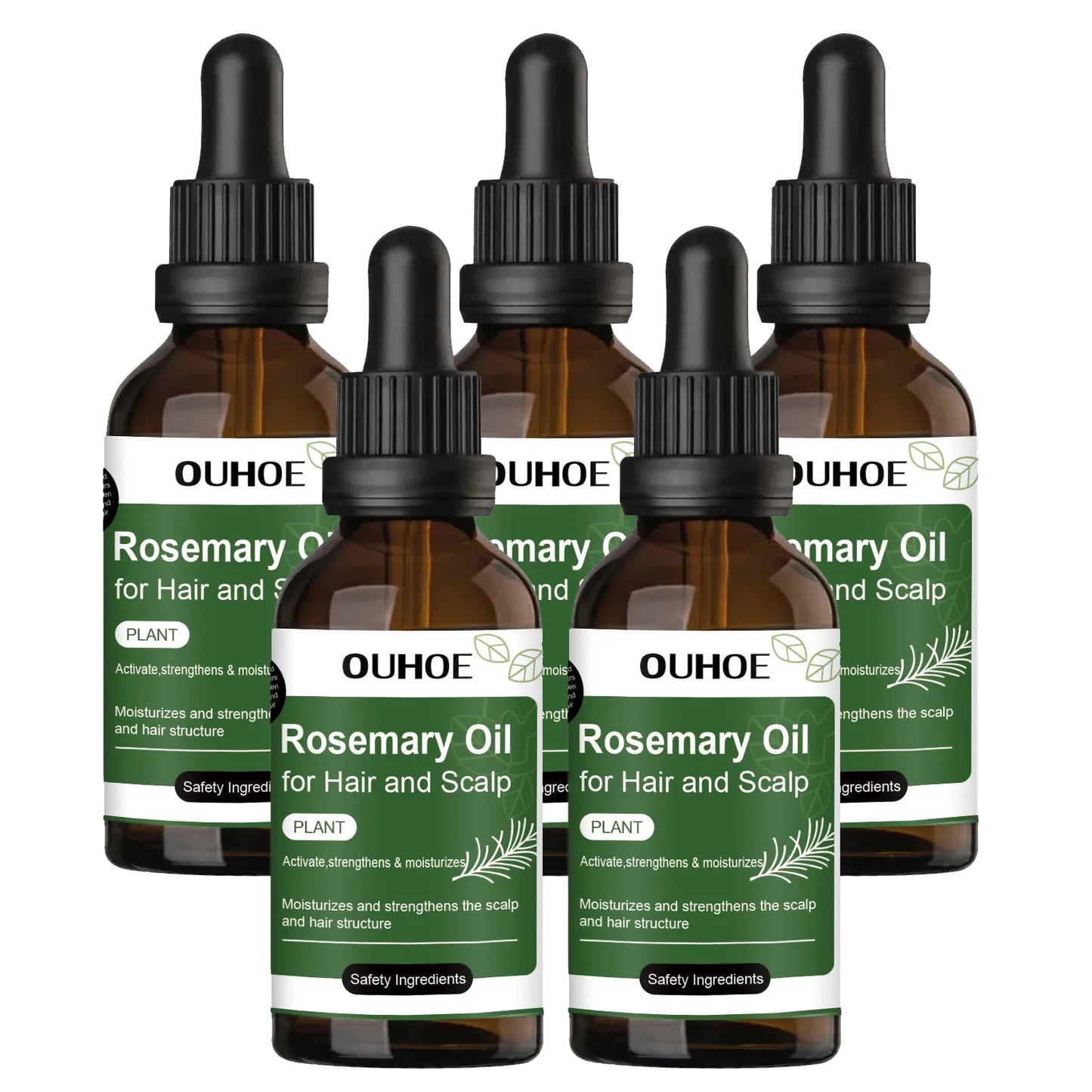Rosemary Mint Hair Oil - Beauty Bae