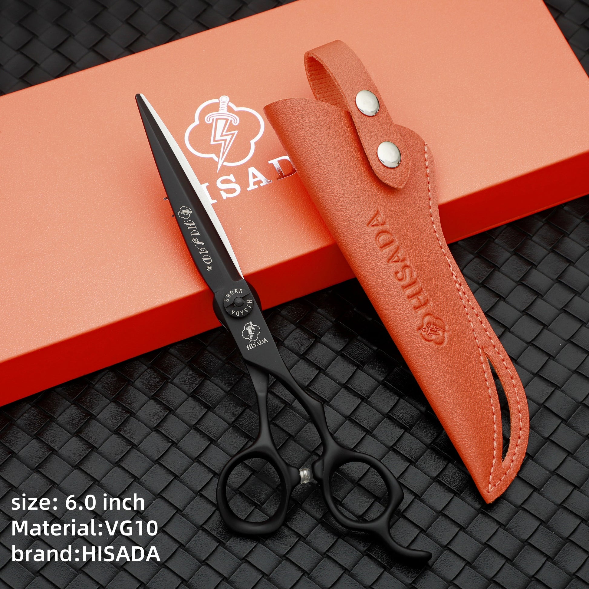 9CR13 Hair Scissors 6-7 in