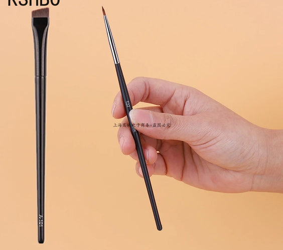 Nylon Angled Brow Brush 2pc