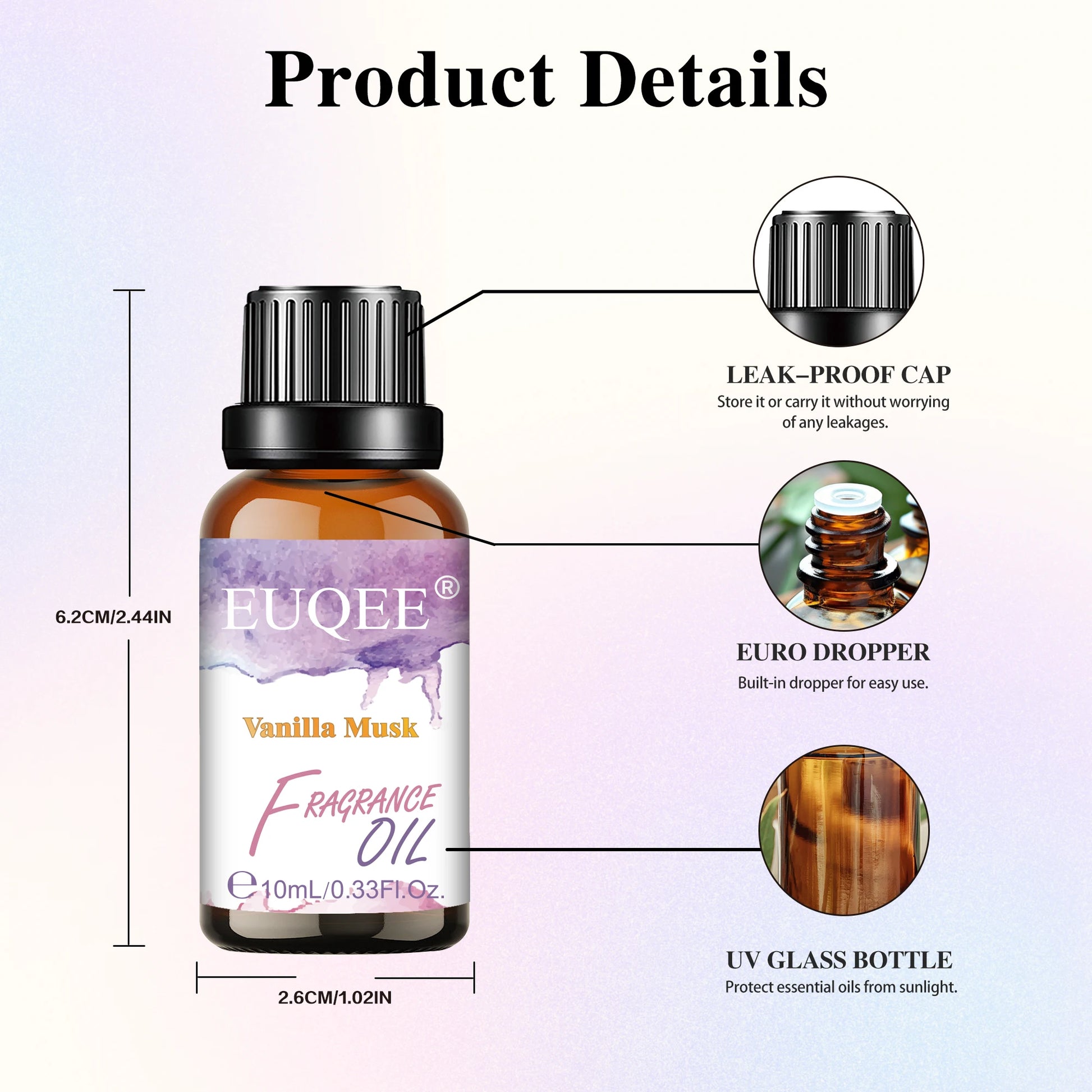 Vanilla Musk 10ml Diffuser Oil