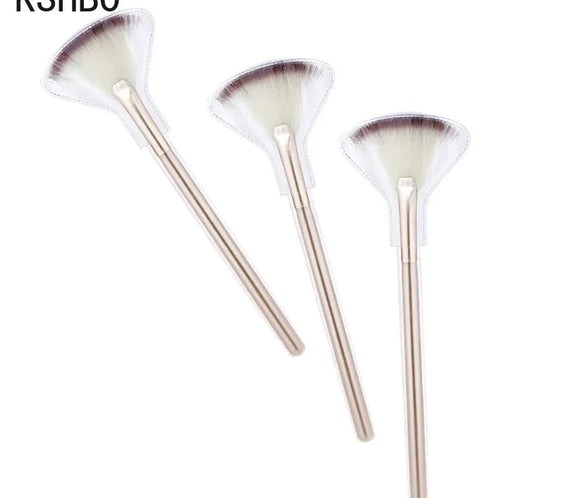 5pc Fiber Fan Mask Brushes