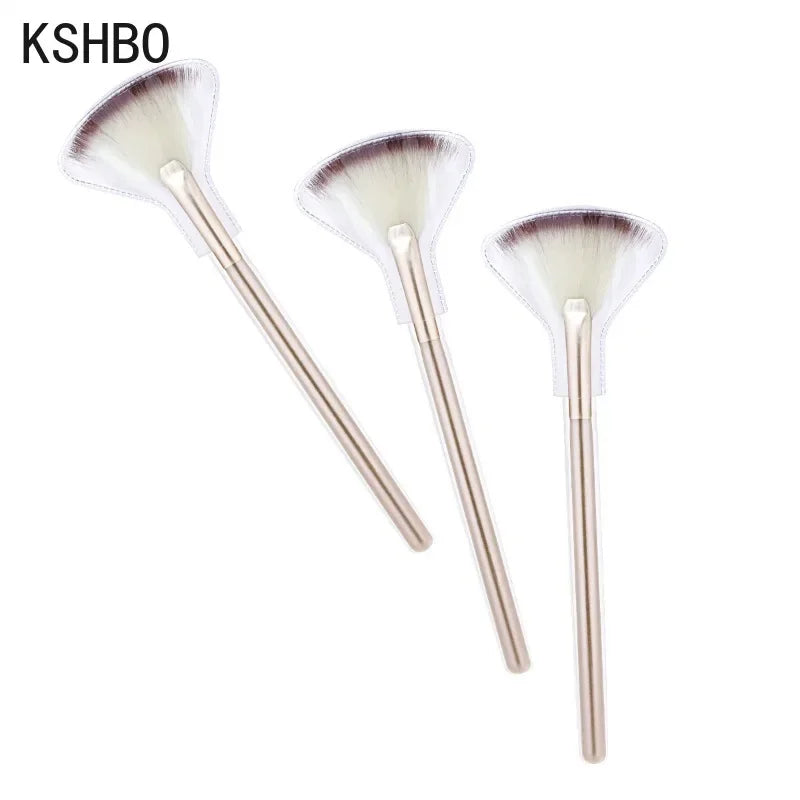 5pc Fiber Fan Mask Brushes