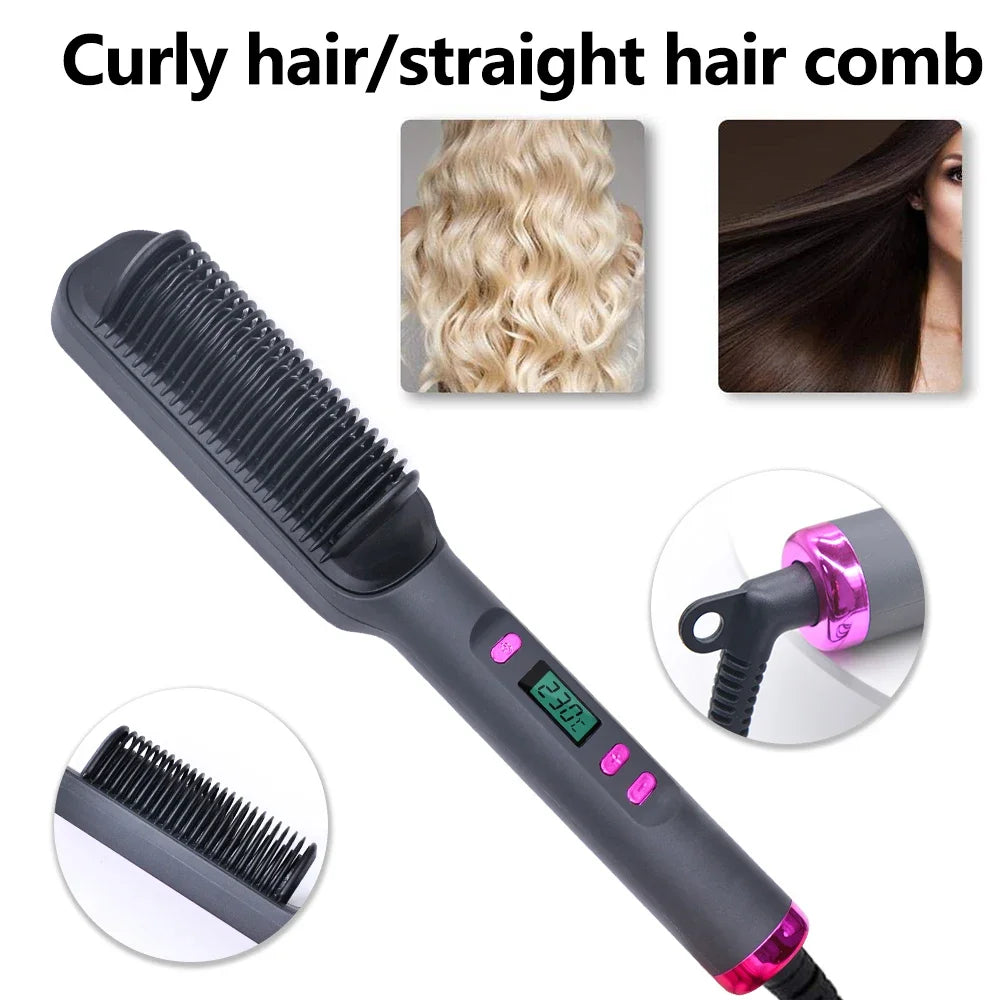 Electric Hot Comb Straightener