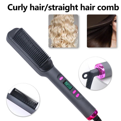 Electric Hot Comb Straightener - Beauty Bae