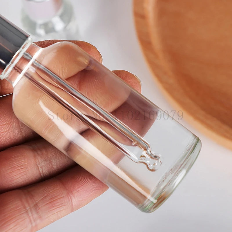 Glass Dropper Bottle Gold Cap