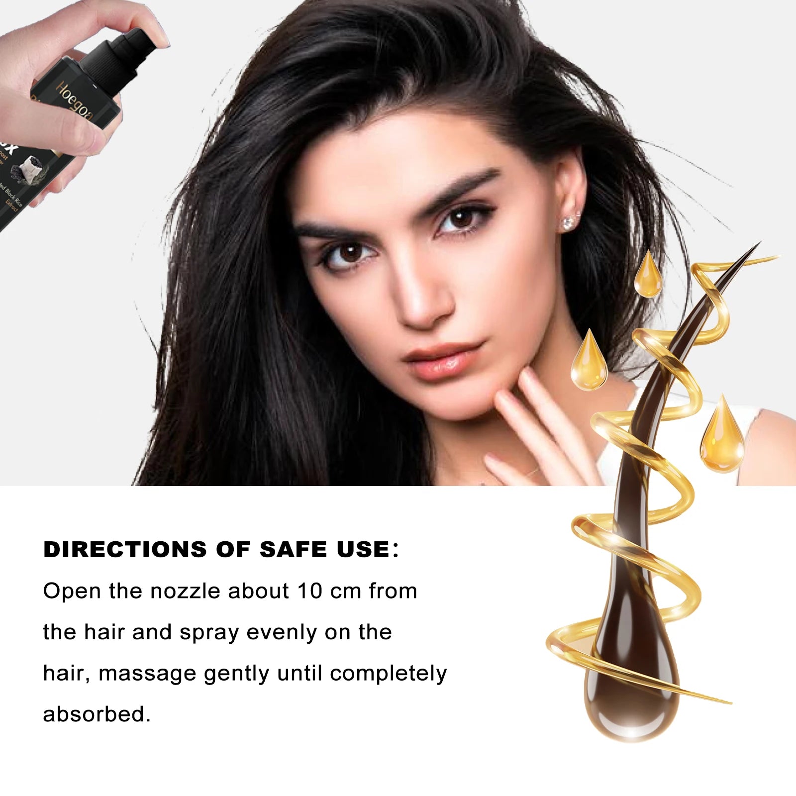 Black Rice Hair Strength Spray