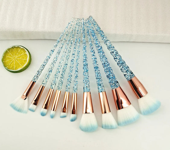 Unicorn Diamond Brush Set 10pc