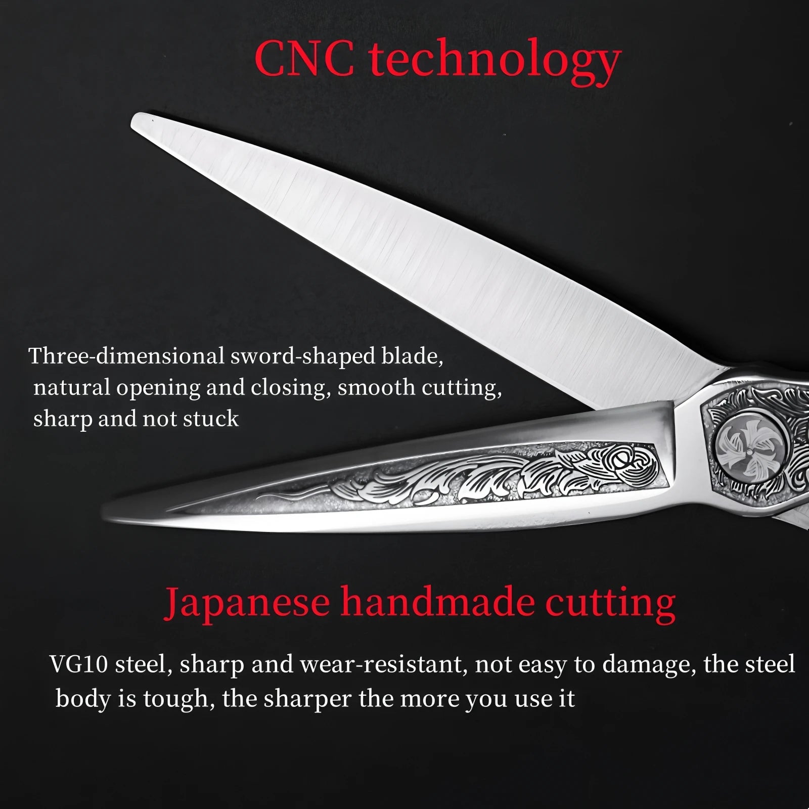 VG10 Hair Scissors 6.5in