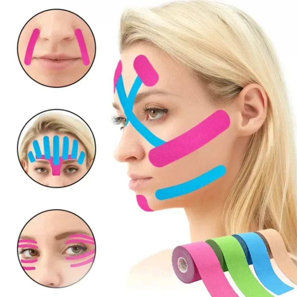 2.5cm Face Kinesiology Tape - Beauty Bae