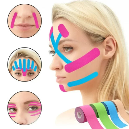 2.5cm Face Kinesiology Tape - Beauty Bae