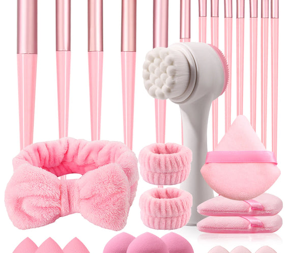 29pc Wool-Fiber Brush Kit