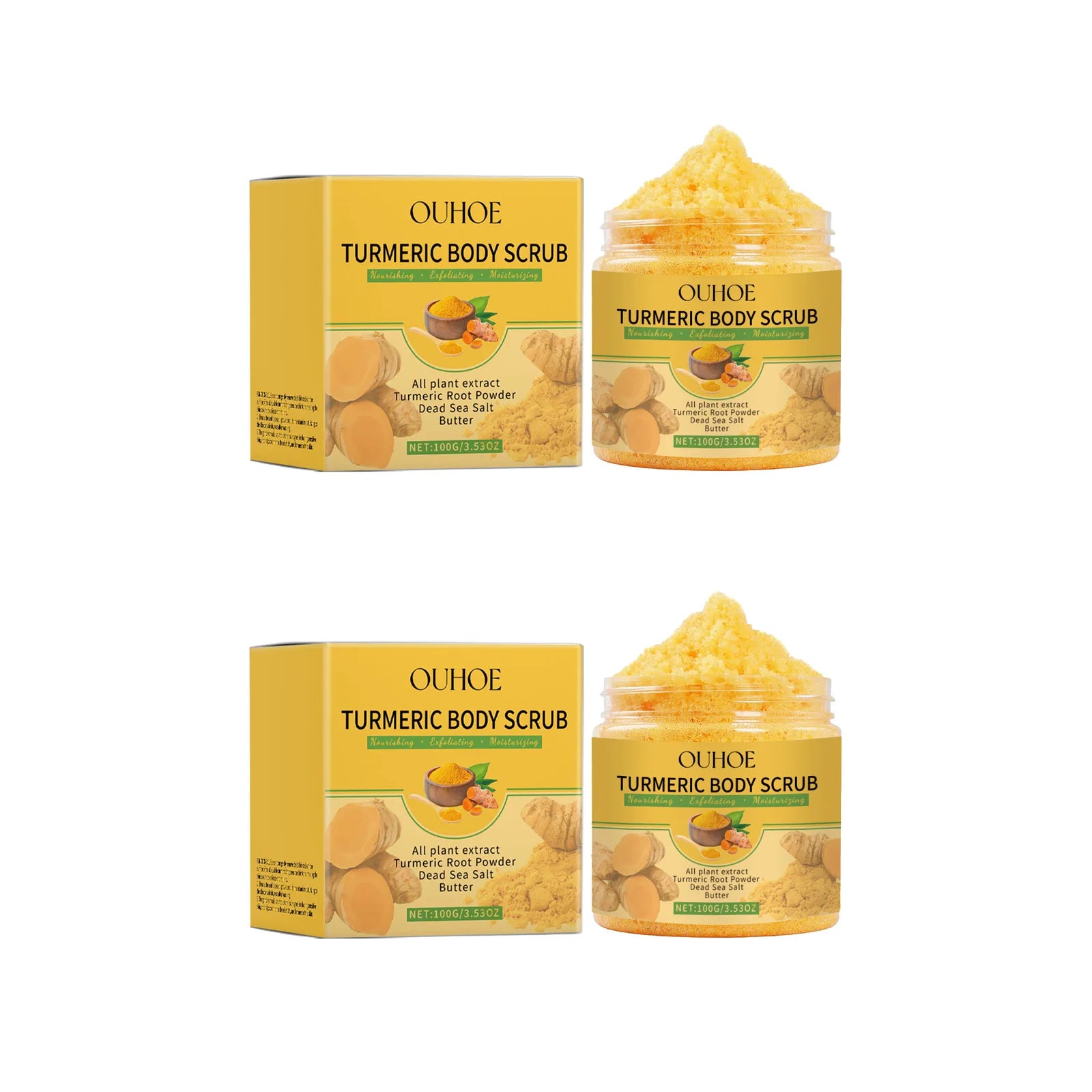 Turmeric Sea Salt Scrub 100g