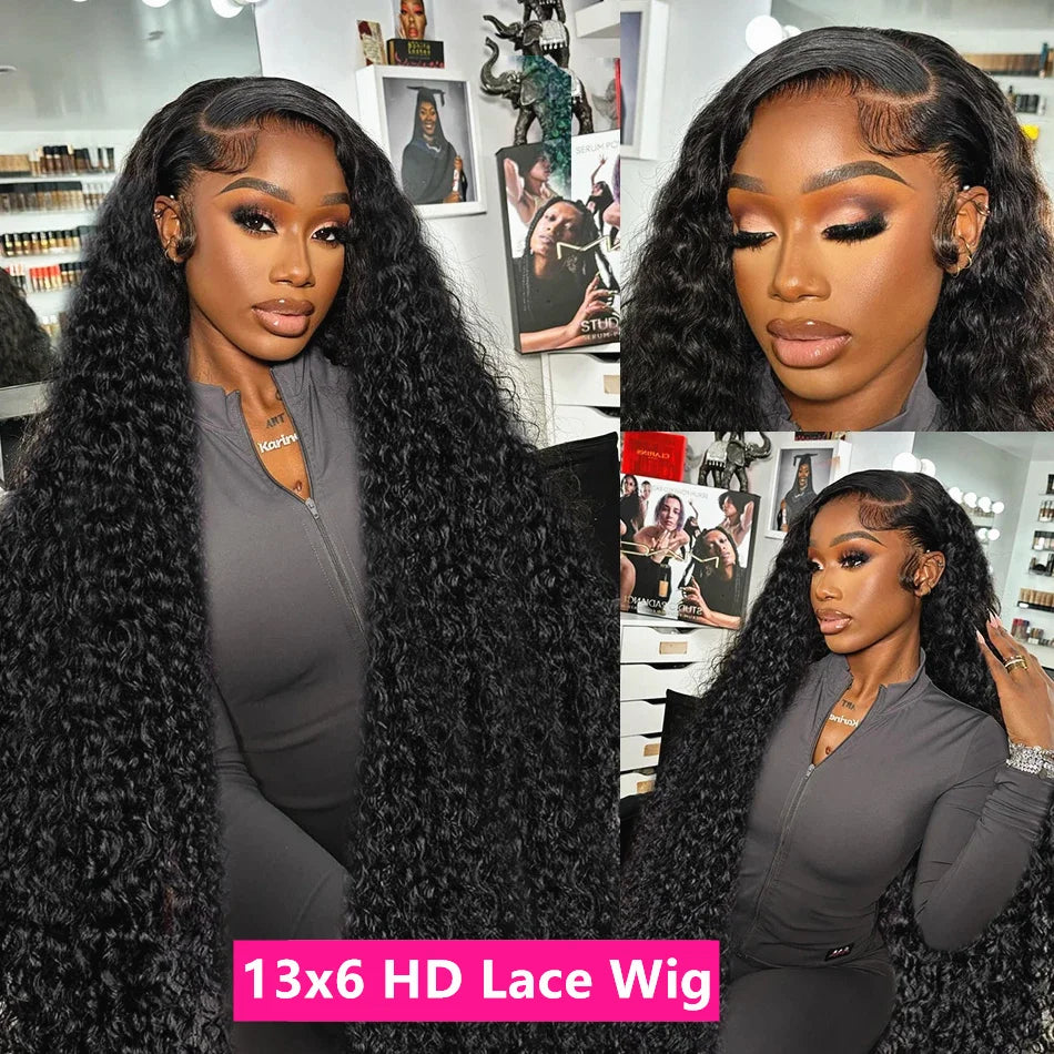 Water Wave Lace Front Wig Natural Look For All Day Wear