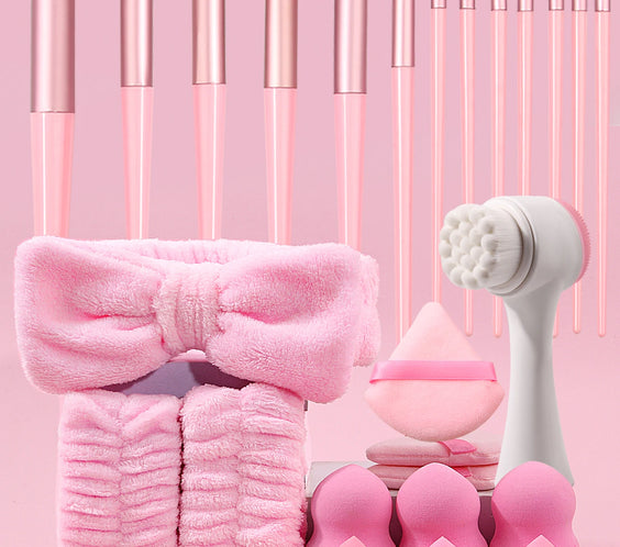 29pc Wool-Fiber Brush Kit