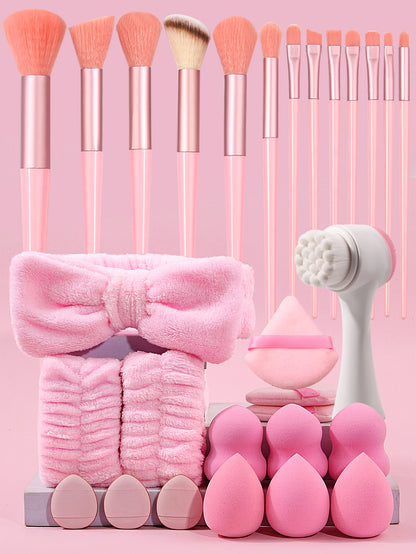 29pc Wool-Fiber Brush Kit - Beauty Bae