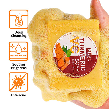 Turmeric Acne Soap 200g Bar - Beauty Bae