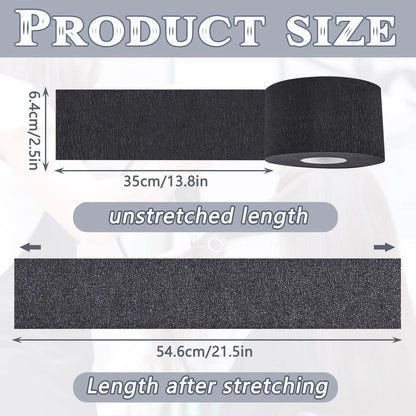 Nonwoven Black Neck Strip Roll - Beauty Bae