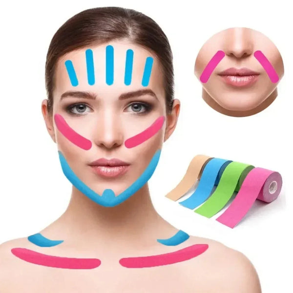 2.5cm Face Kinesiology Tape - Beauty Bae