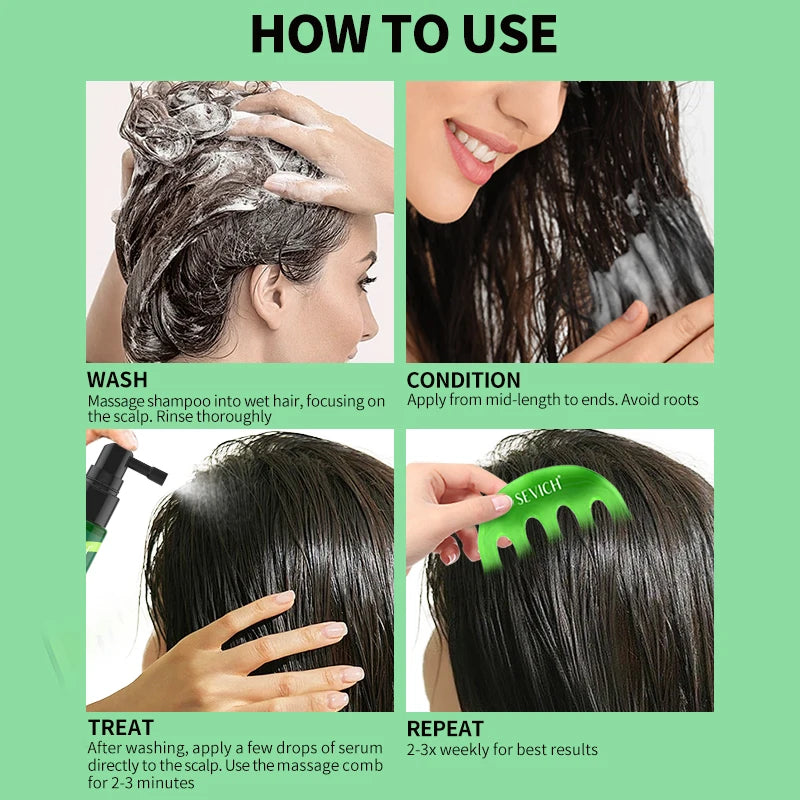 Tea Tree Essence Shampoo And Conditioner Set For Deep Cleansing Moisturizing Scalp Care Strengthening by Beauty Bae