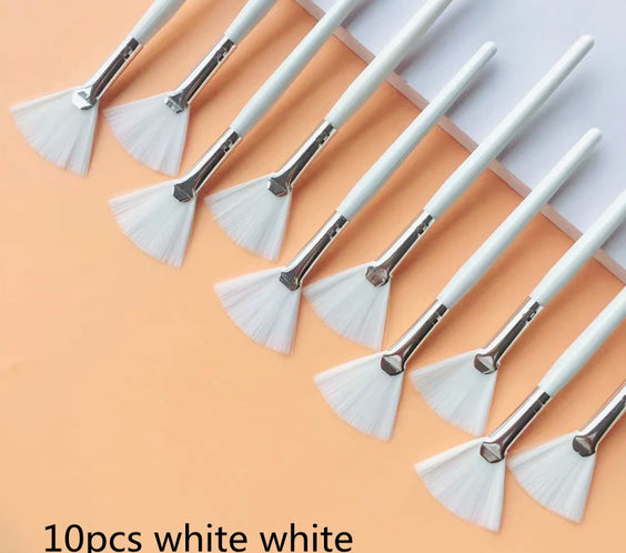 Fan Nylon Foundation Brush