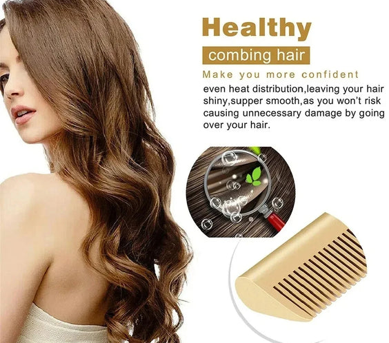 Pink Electric Hot Comb 210°C