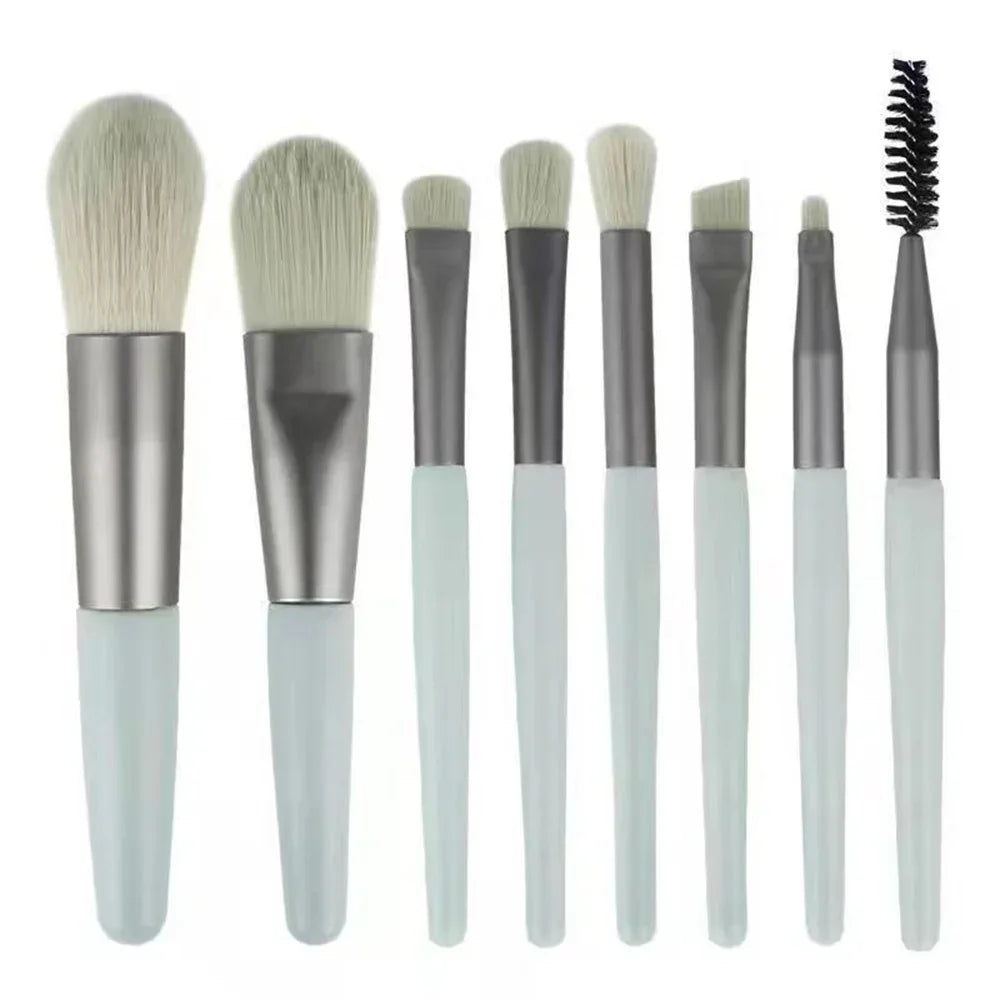 Morandi 8pc Wool Fiber Brushes - Beauty Bae