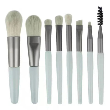 Morandi 8pc Wool Fiber Brushes - Beauty Bae
