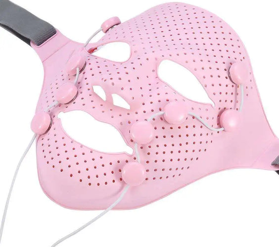 3D Acrylic Anti-Wrinkle Mask XP009 full-face 29x19 cm acrylic shell with magnetic massage points and USB cable