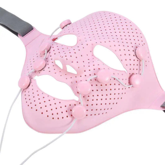3D Acrylic Anti-Wrinkle Mask XP009 full-face 29x19 cm acrylic shell with magnetic massage points and USB cable