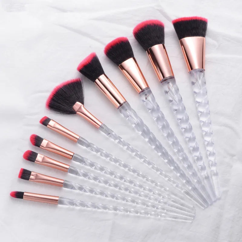 Unicorn Diamond Brush Set 10pc