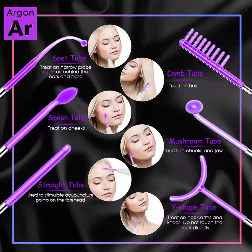 High Frequency Wand 6-in-1