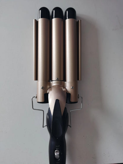 Tourmaline Ceramic 3-Barrel - Beauty Bae