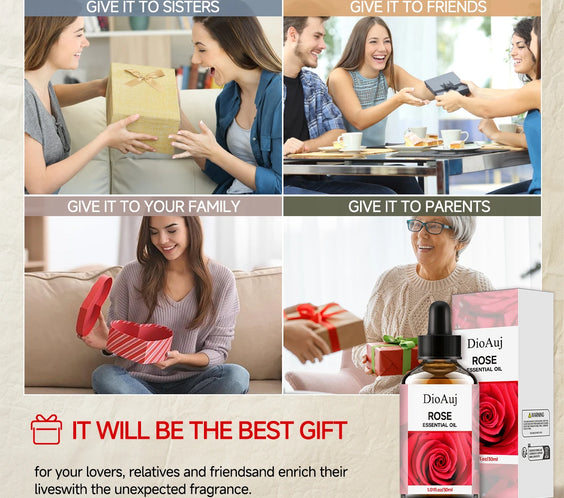 Rose Essential Oil Dropper