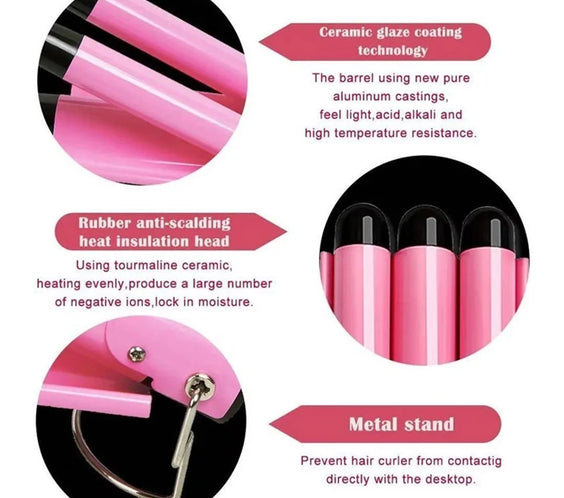 Tourmaline Ceramic 3-Barrel